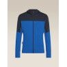 icebreaker Men Merino Blend 300 RealFleece™ Descender LS Zip Hoodie - Polaire en laine mérinos homme | Hardloop