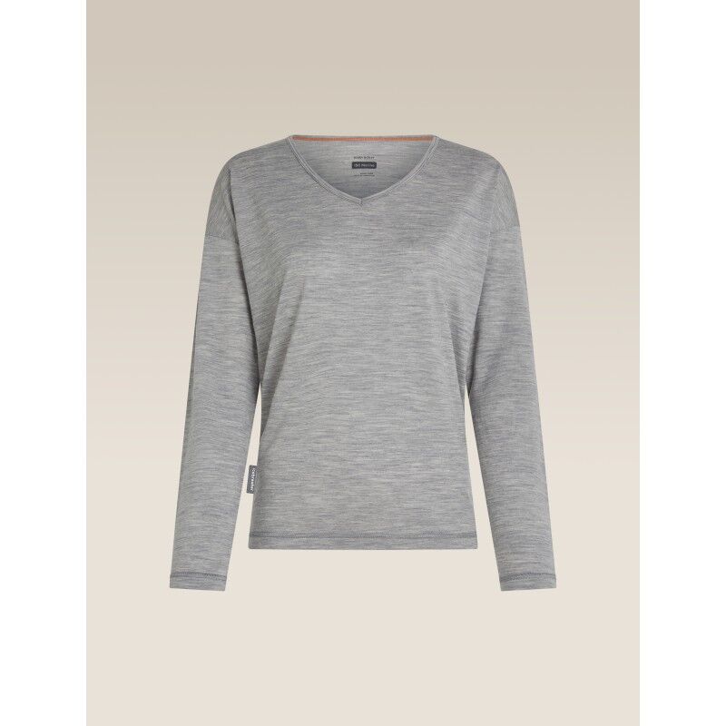 icebreaker Women Merino 150 Lodge LS Tee - Merinoshirt - Damen | Hardloop