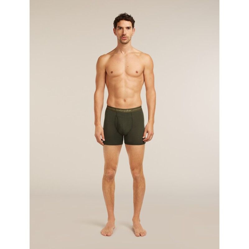icebreaker Anatomica Boxers With Fly - Bokserka wełna merynosów | Hardloop
