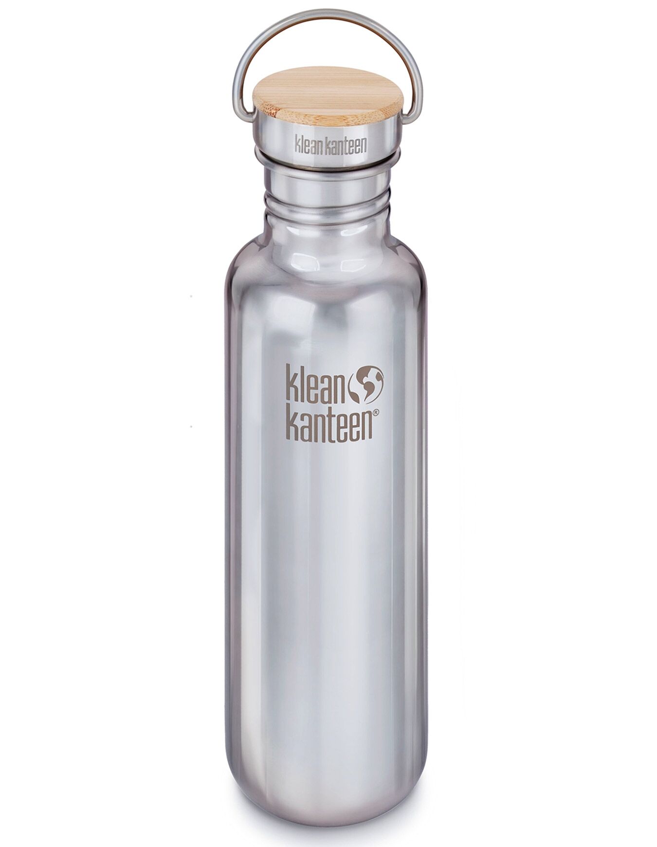 Klean Kanteen Kanteen® Reflect Stainless Unibody Bamboo - 0,800 L - Drikkeflaske