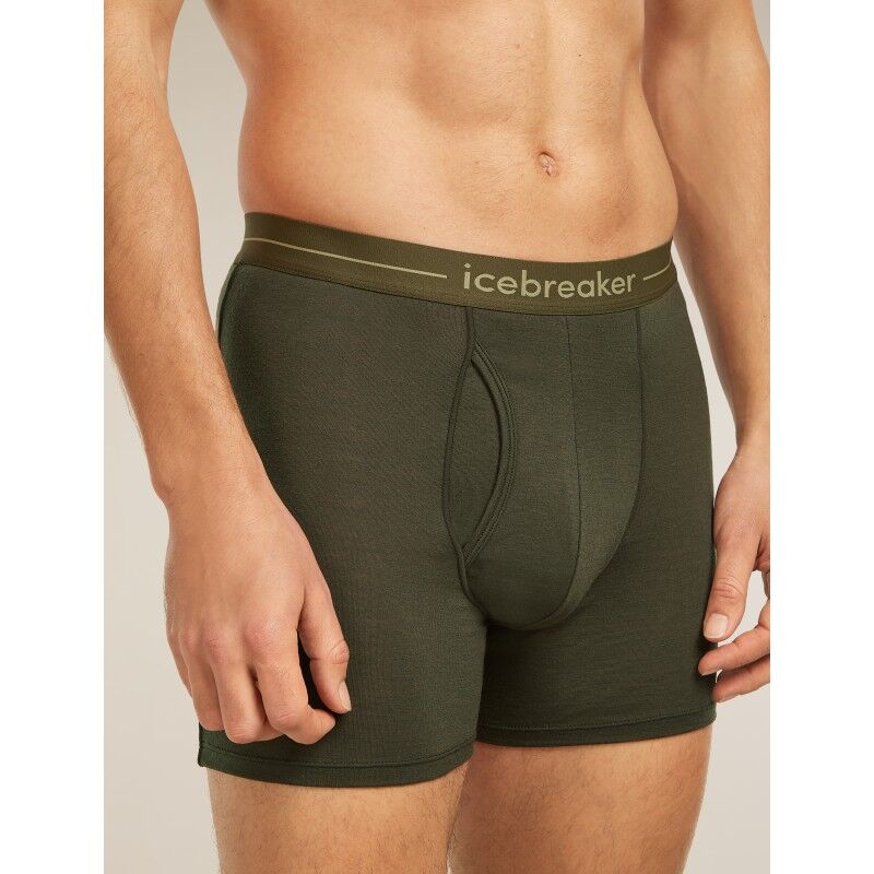 icebreaker Anatomica Boxers With Fly - Boxer de lã merino homem | Hardloop