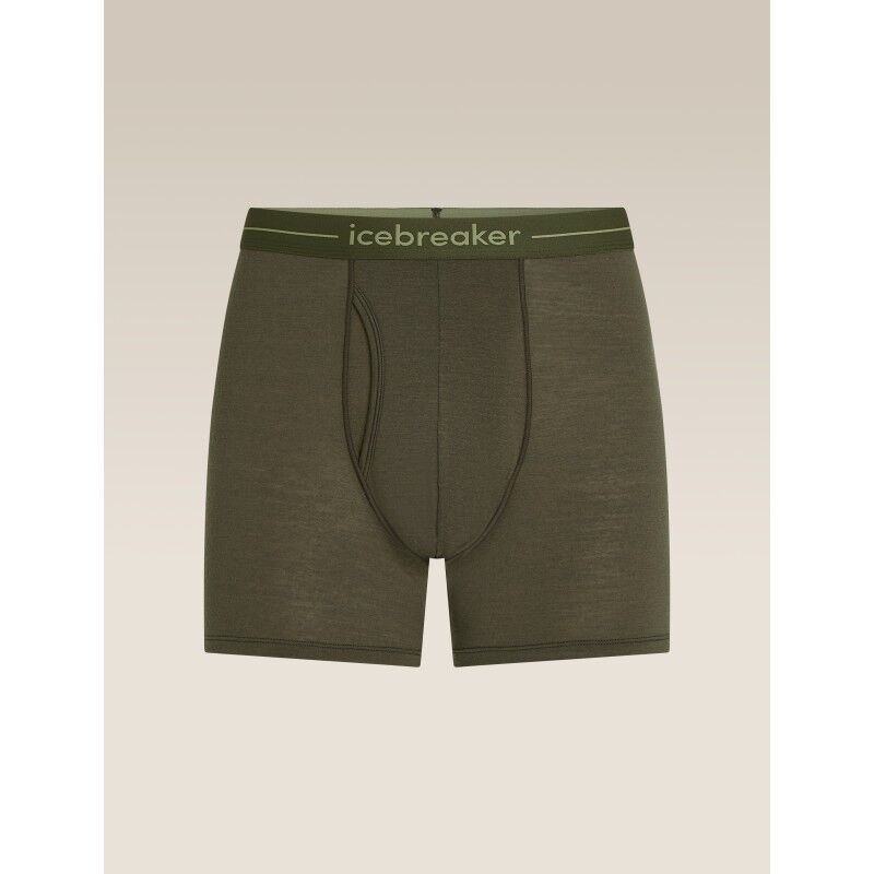 icebreaker Anatomica Boxers With Fly - Bokserka wełna merynosów | Hardloop