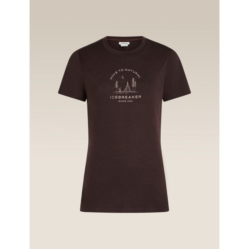 icebreaker Women Merino 150 Tech Lite SS Tee Peaceful Pass - Merinoshirt - Damen | Hardloop