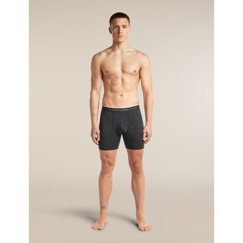Icebreaker Mens Anatomica Long Boxers - Underbyxa