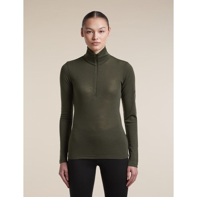 Icebreaker Merino 175 Everyday LS Half Zip - Sous-vêtement mérinos femme | Hardloop