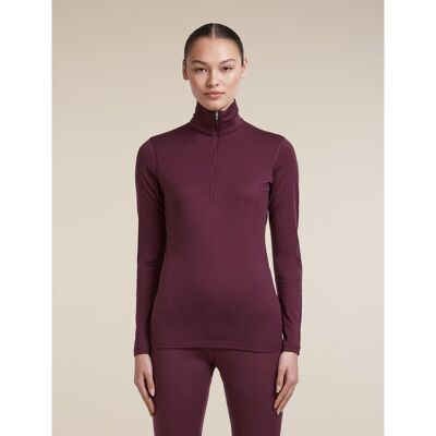 200 Oasis LS Half Zip - Merinowolltrikot - Damen