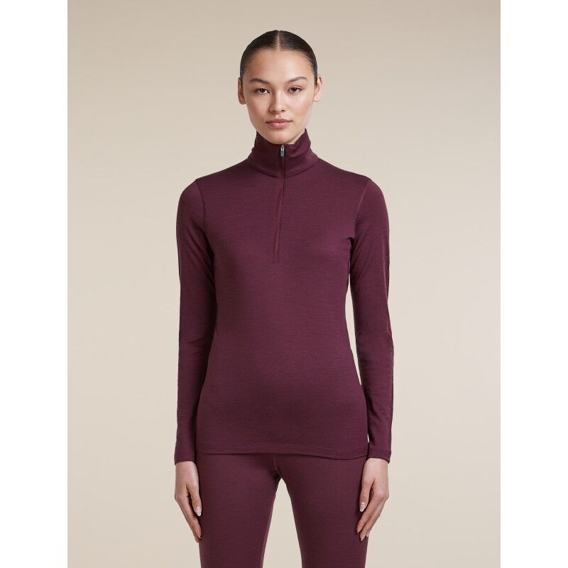 200 Oasis LS Half Zip - Merinowolltrikot - Damen