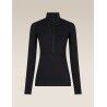 icebreaker Women Merino Blend 200 RealFleece™ Descender LS Half Zip - Merino Fleecejacke - Damen | Hardloop