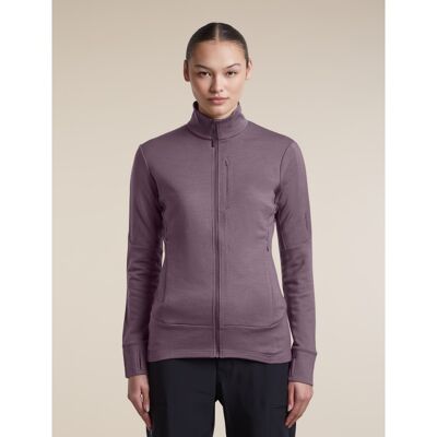 260 Quantum IV LS Zip - Merino Fleece jacket - Women's