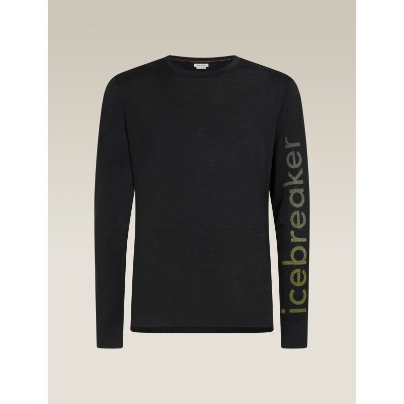 icebreaker Men Merino 150 Tech Lite LS Tee IB Vertical - T-shirt en laine mérinos homme | Hardloop