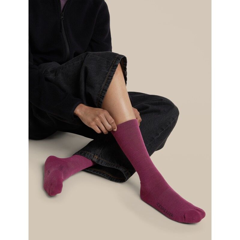 Icebreaker Lifestyle Light Crew - Merino socks - Women's I Hardloop
