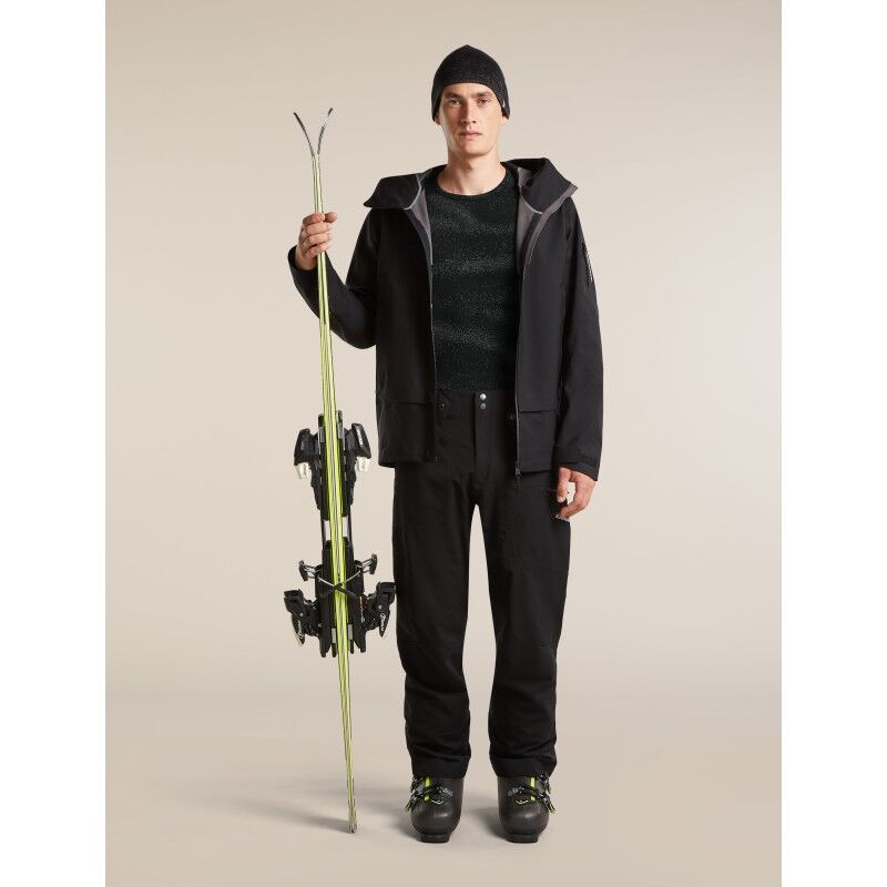 icebreaker Men Merino 260 Tech Vertex LS Crewe Chillwave - Maillot thermique laine mérinos homme | Hardloop