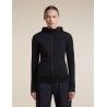 icebreaker Women Merino Blend 200 RealFleece™ Descender LS Zip Hoodie - Merino Fleece jacket - Women's | Hardloop