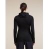 icebreaker Women Merino Blend 200 RealFleece™ Descender LS Zip Hoodie - Polaire en laine mérinos femme | Hardloop