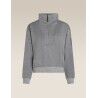 icebreaker Women Merino Blend 150 Drift LS Half Zip - Merinohoodie - Damen | Hardloop