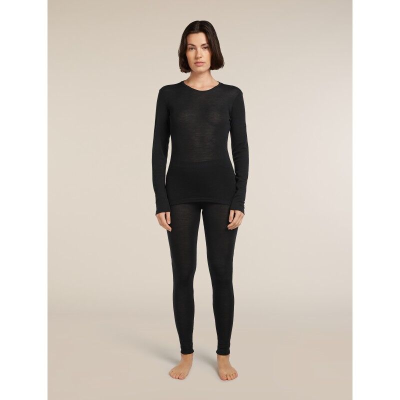 icebreaker Women Merino 175 Everyday LS Crewe and Leggings Set - Thermische Merinowollstrumpfhose - Damen | Hardloop