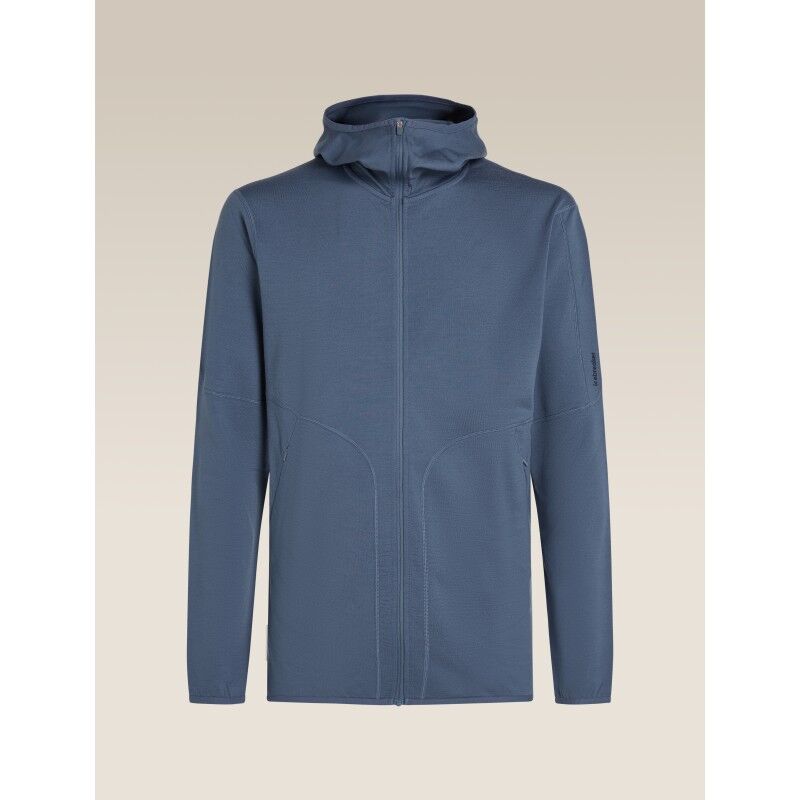 icebreaker 560 RealFleece Elemental II LS Zip Hoodie - Merino Fleece jacket - Men's | Hardloop