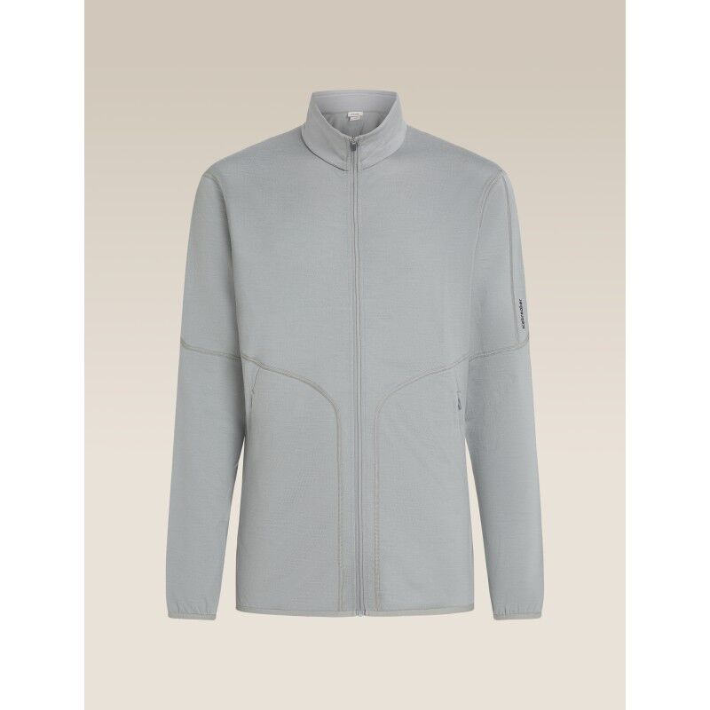 icebreaker 560 RealFleece Elemental II LS Zip - Fleece de lã merino homem | Hardloop