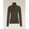 Icebreaker Merino 175 Everyday LS Half Zip - Sous-vêtement mérinos femme | Hardloop