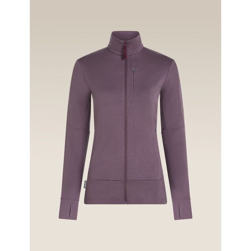 icebreaker 260 Quantum IV LS Zip - Polar z wełny Merino® damski | Hardloop