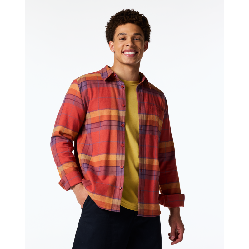 Quedo Flannel Shirt - Hemd - Herren