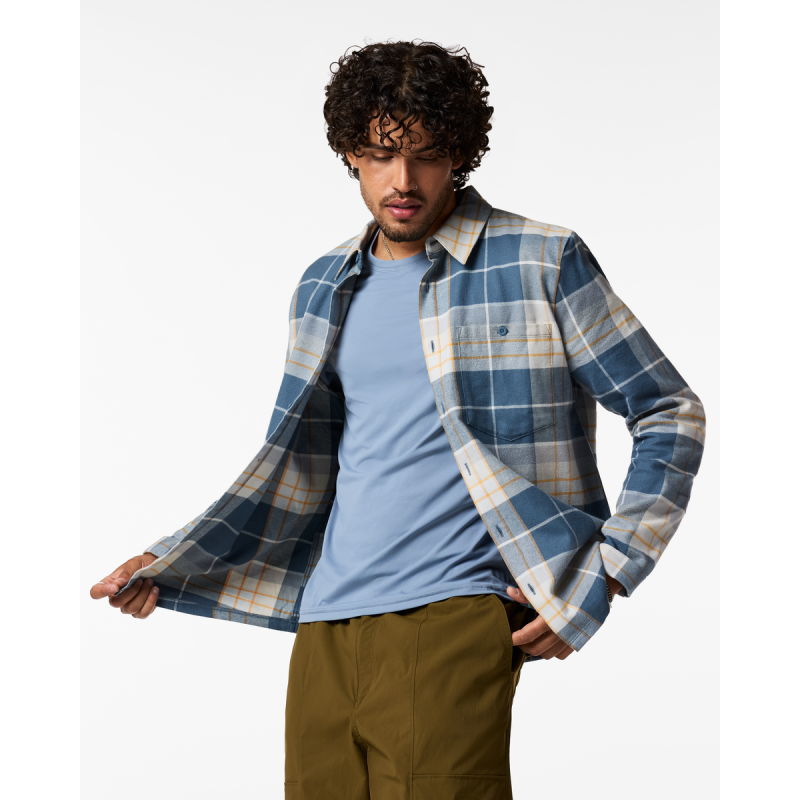 Quedo Flannel Shirt - Hemd - Herren
