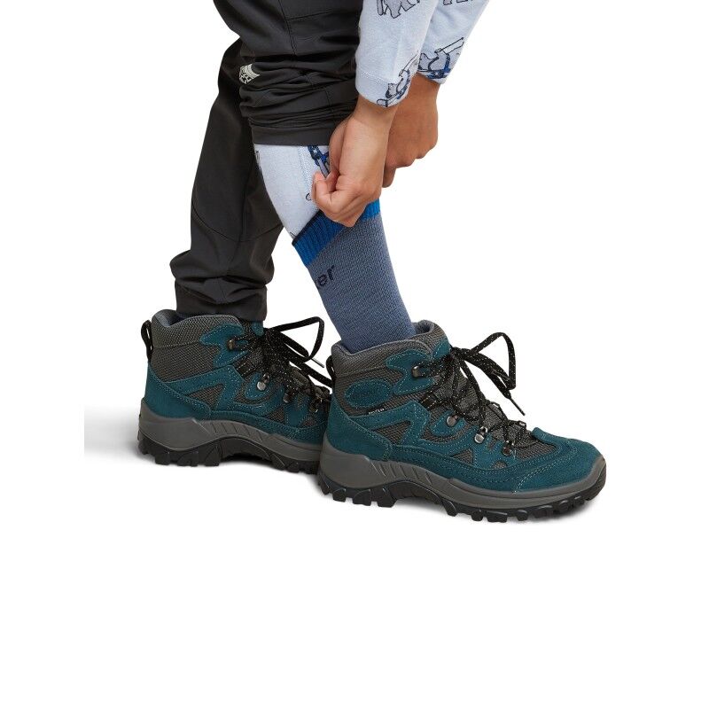 icebreaker Kids Merinos Hike+ Light Cre - Meias de lã merino criança | Hardloop