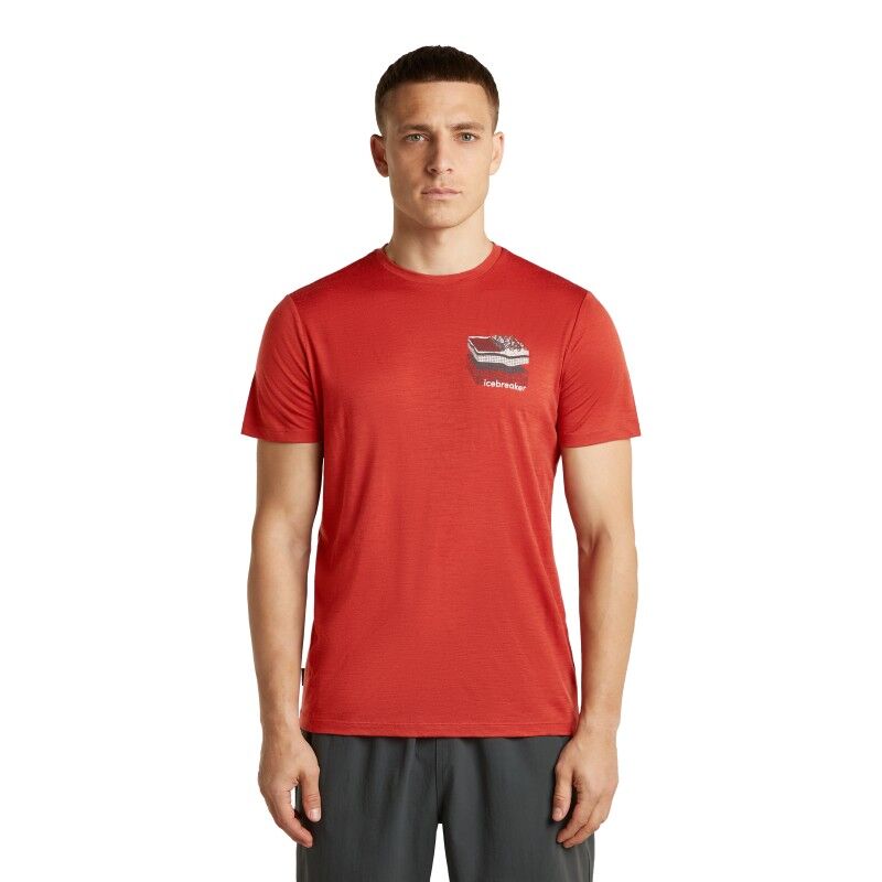 Merinos 150 Tech Lite SS Tee Evolving Lay - Merino shirt - Men's