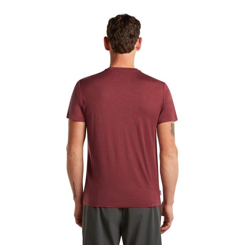 icebreaker Merinos 150 Tech Lite SS Tee Range Stripes - Merino shirt - Men's | Hardloop