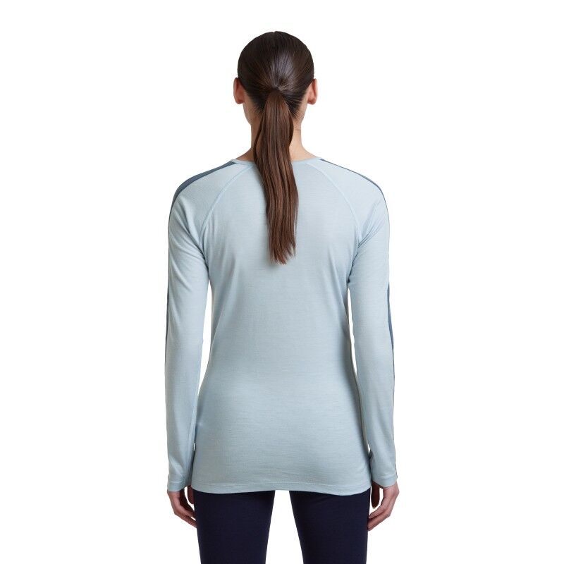 icebreaker Merino 200 Oasis+ LS Crewe - Merino Wollen Shirt - Dames | Hardloop