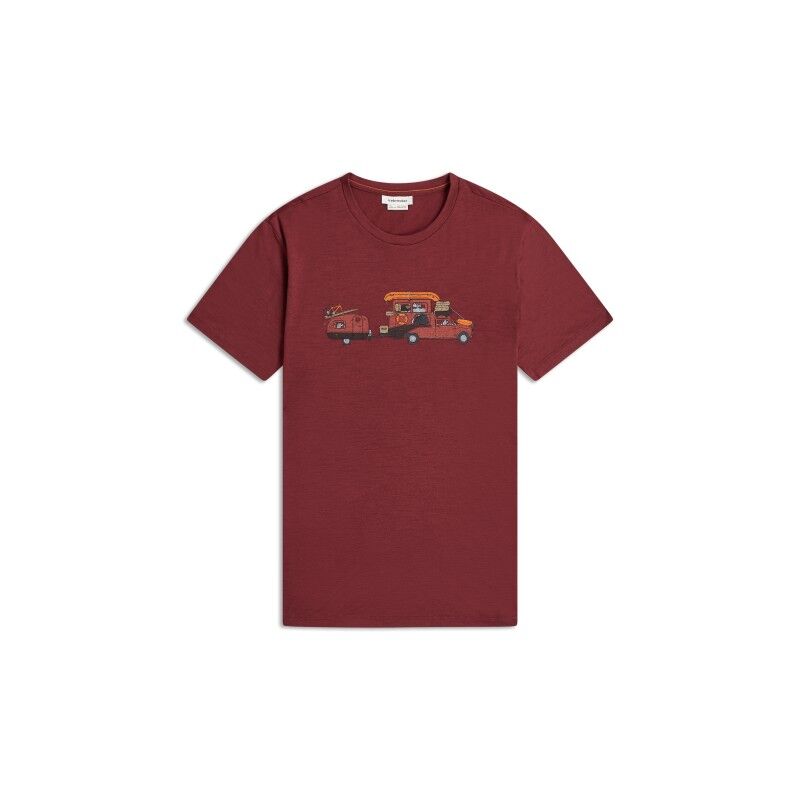 icebreaker Merinos 150 Tech Lite SS Tee Transportage - Camiseta de merino - Hombre | Hardloop