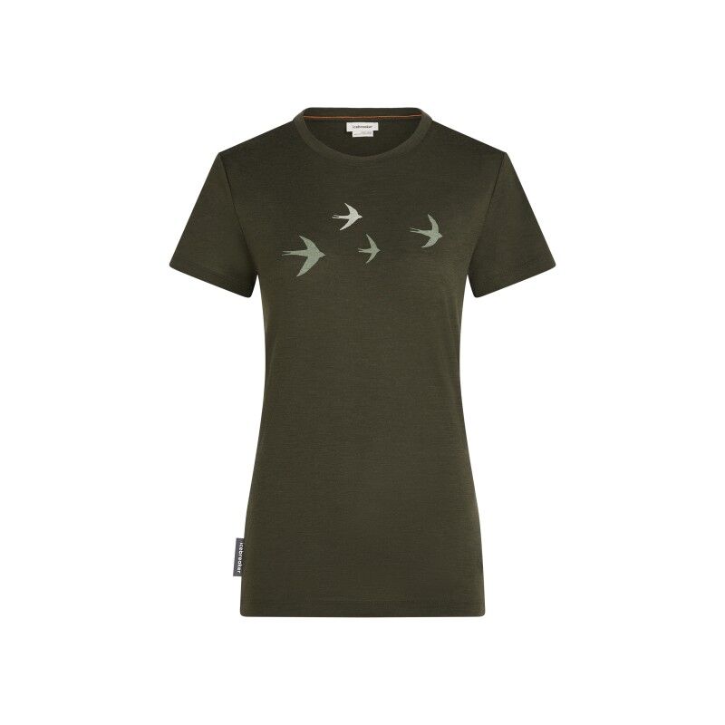 icebreaker Merinos 150 Tech Lite SS Tee Bird Transit - Merino shirt - Women's | Hardloop