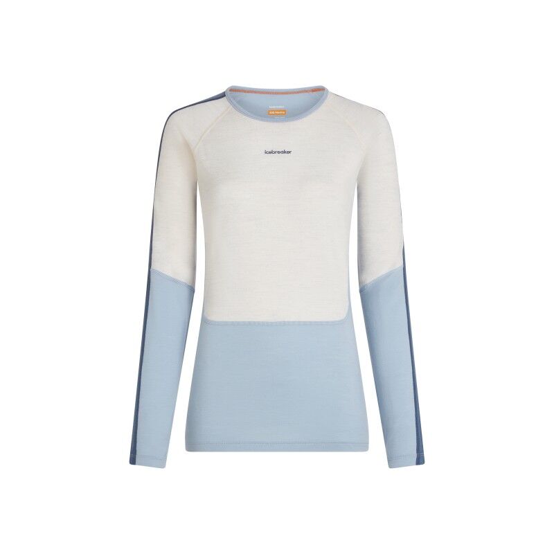 icebreaker Merino 200 Oasis+ LS Crewe - Maillot thermique laine mérinos femme | Hardloop