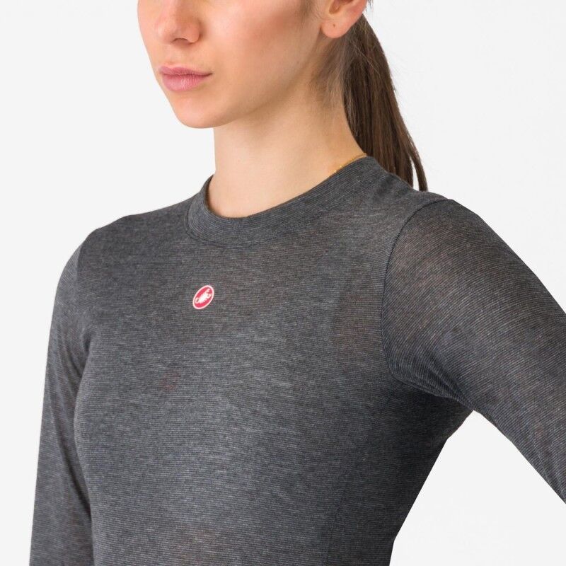 Castelli Medio Base Layer W Long Sleeve - Thermisch fietsondergoed - Dames | Hardloop