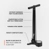 Lezyne Macro HV Floor Drive ABS - Vloerpomp | Hardloop