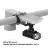 Lezyne Garmin/Wahoo Gps Forward Mount With Gopro | Hardloop