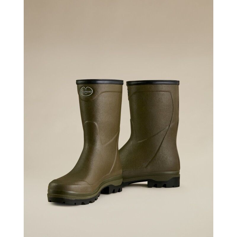 Le Chameau Country Cross Ankle Boots with Neoprene Lining - Bottes en caoutchouc homme | Hardloop