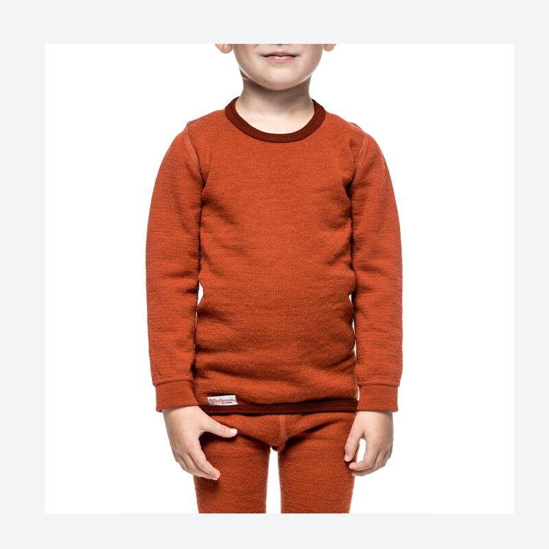 Woolpower Kids Crewneck 200 - Merinoulltröja - Børn | Hardloop