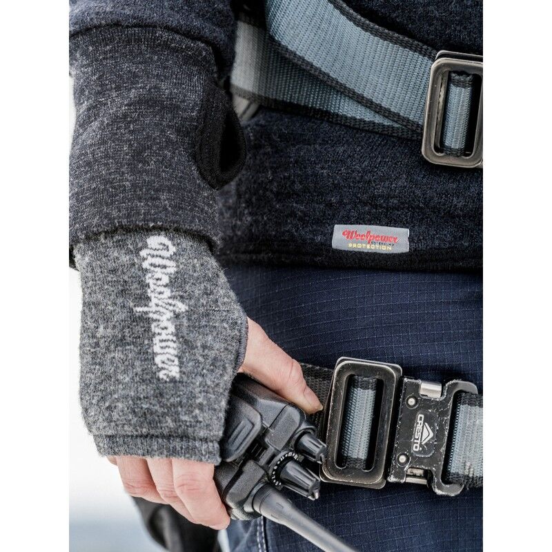 Woolpower Full Zip Jacket Protection 400 - Merino Fleecevest | Hardloop
