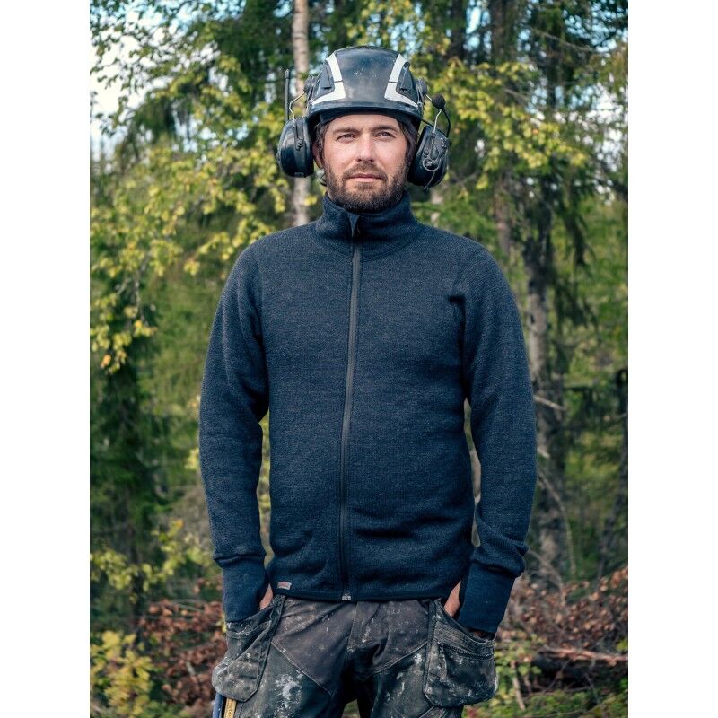 Woolpower Full Zip Jacket Protection 400 - Merino Fleecevest | Hardloop