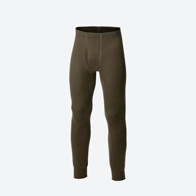 Long Johns with Fly 400 - Termiczne Rajstopy z wełny merynosa męski