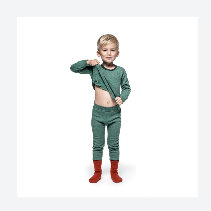 Woolpower Kids Long Johns 200 - Merino wool Thermal Tight  - Kid's | Hardloop