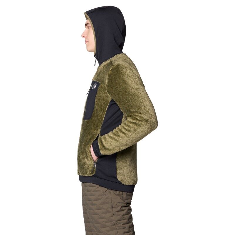 Mountain Hardwear Polartec® High Loft™ Hooded Jacket - Fleecetakki - Miehet | Hardloop