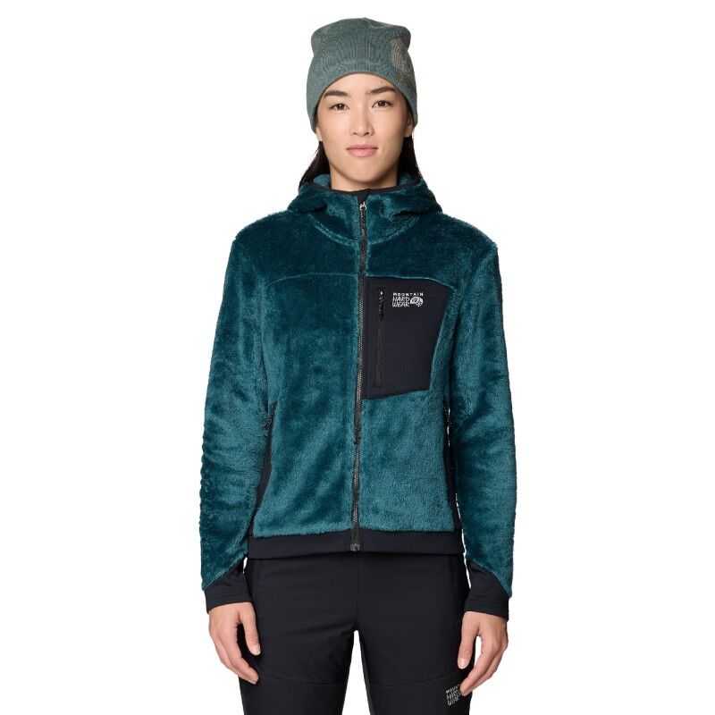 Mountain Hardwear Polartec Hi Loft Hoody - Fleecetröjor - Dam | Hardloop