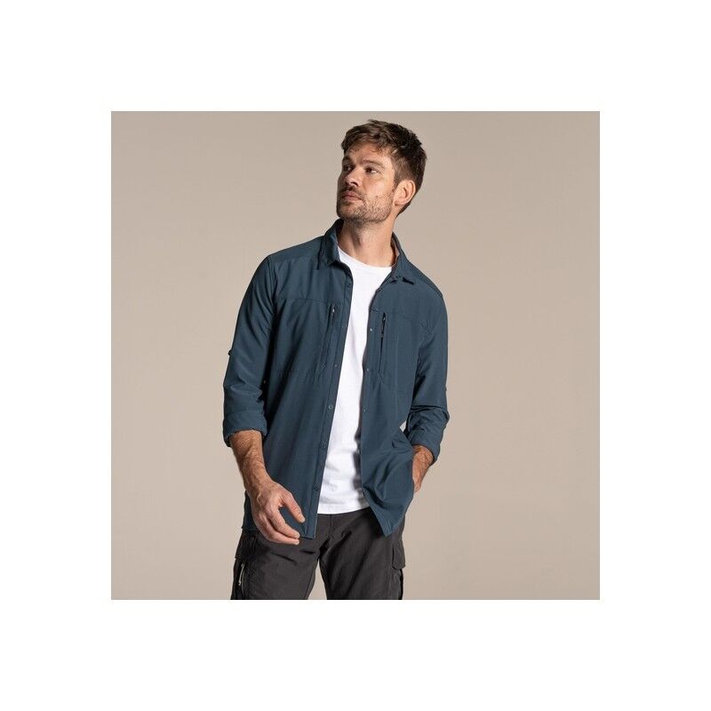 Craghoppers NosiLife Pro Long Sleeved Shirt V - Shirt - Men's | Hardloop