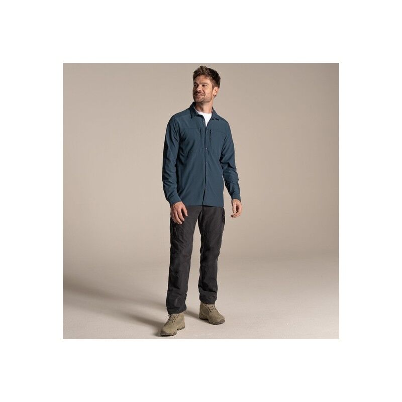 Craghoppers NosiLife Pro Long Sleeved Shirt V - Camicia - Uomo | Hardloop