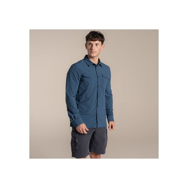 Craghoppers NosiLife Loukkos Long Sleeved Shirt - Pánská košile | Hardloop