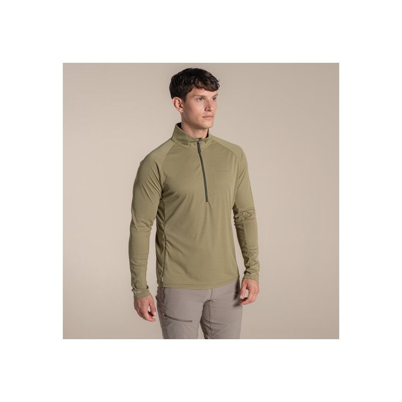 Craghoppers NosiLife SolarShield+ Half Zip Top - UV Shirts - Herr | Hardloop