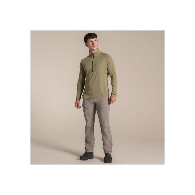 Craghoppers NosiLife SolarShield+ Half Zip Top - T-shirt anti uv homme | Hardloop