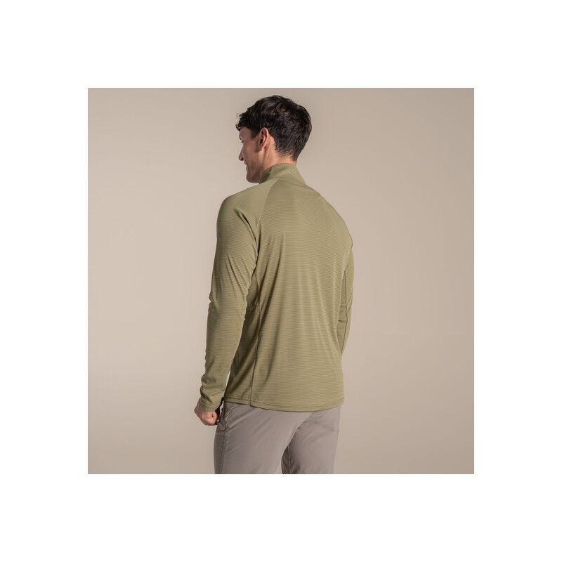 Craghoppers NosiLife SolarShield+ Half Zip Top - UV-suojapaita - Miehet | Hardloop